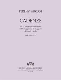 Perenyi, Miklos: Cadenze (for Haydn Cello Concerti)