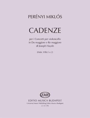 Perenyi, Miklos: Cadenze (for Haydn Cello Concerti)