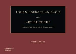 JS Bach: The Art of Fugue Arranged for Two Keyboards (2 Volumes)