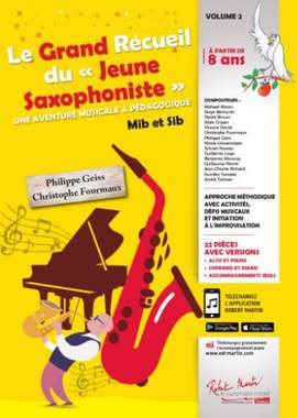 Philippe Geiss_Christophe Fourmaux: Le Grand Recueil Du Jeune Saxophoniste