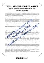 Chris G. Shelton: The Platinum Jubilee March Product Image