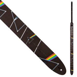 Perris 11000 2.5" pink floyd the dark side of the moon leather guitar strap