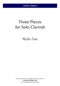Tate, Phyllis: Three Pieces