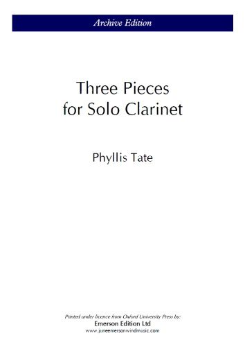Tate, Phyllis: Three Pieces