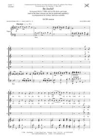 Bullard, Alan: Be Joyful (SATB version)