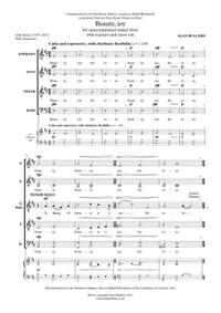 Bullard, Alan: Beauty, Joy (mixed choir)