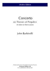 Concerto based on themes of Pergolesi