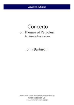 Concerto based on themes of Pergolesi