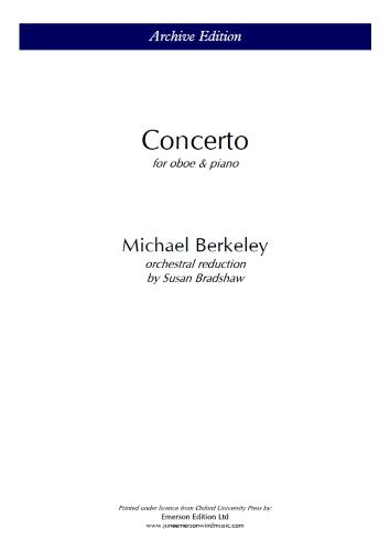 Berkeley, Michael: Oboe Concerto