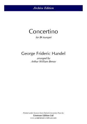 Handel, Georg Frideric: Concertino