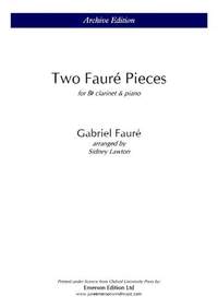Two Faure Pieces