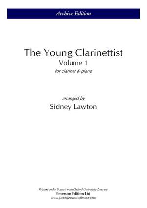 The Young Clarinettist Book 1