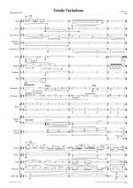 Tsao, Ming: Triode Variations (score) Product Image