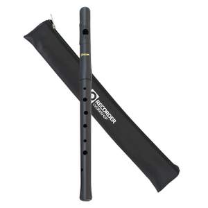 Recorder Workshop fife supplied with bag - Black