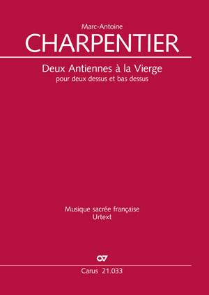 Charpentier, Marc-Antoine: Zwei Marianische Antiphonen H18, 19