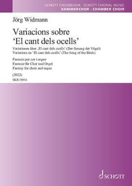 Widmann, J: Variations on ‘El cant dels ocells’ (The Song of the Birds)