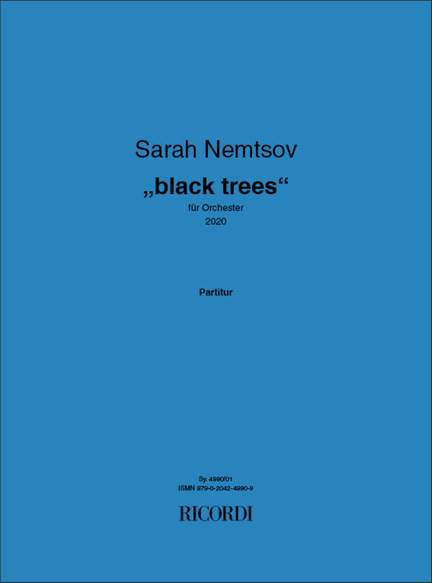 Sarah Nemtsov: "black trees"