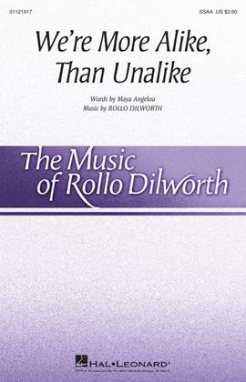 Rollo Dilworth: We Are More Alike