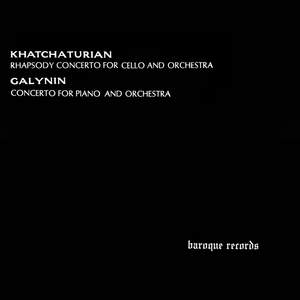 Rhapsody Concerto For Cello And Orchestra / Concerto For Piano And Orchestra