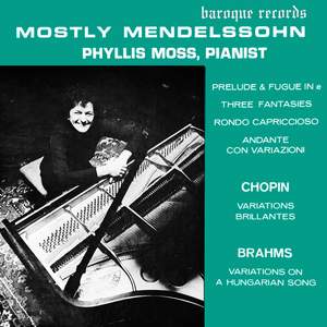 Mostly Mendelssohn