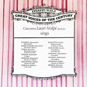 Giacomo Lauri-Volpi Sings