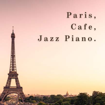 Paris, Cafe, Jazz Piano