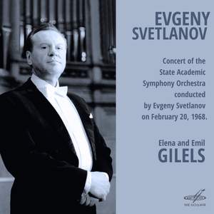 Concert of the State Academic Symphony Orchestra Conducted by Evgeny Svetlanov on February 20, 1968 (Live)