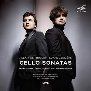 Schubert, B. Tchaikovsky, Prokofiev: Cello Sonatas (Live)