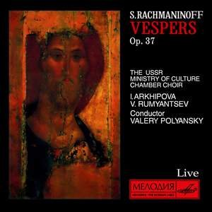 Rachmaninoff: Vespers, Op. 37 (Live)
