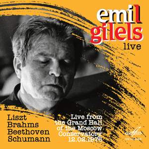 Emil Gilels: Live from the Grand Hall of the Moscow Conservatory on February 12, 1976 (Live)