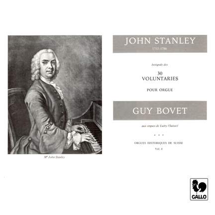 Stanley: Organ Voluntaries