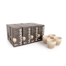 12x 6oz HuskeeCup 4-pack - Natural