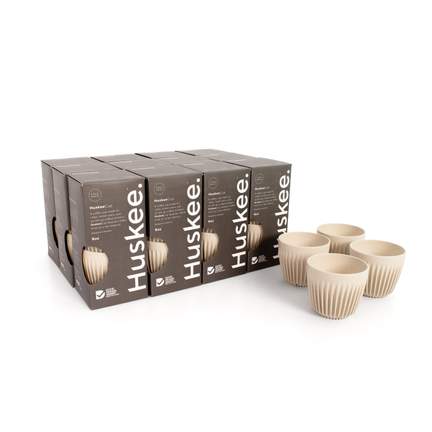 12x 6oz HuskeeCup 4-pack - Natural
