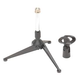 On stage tripod desktop mic stand