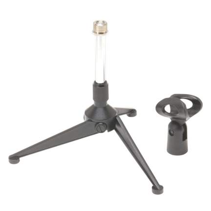 On stage tripod desktop mic stand