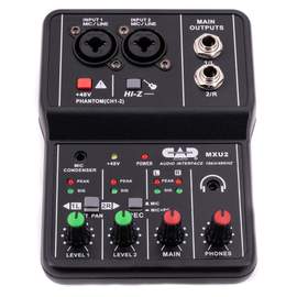 Cad 2 channel mixer with phantom power