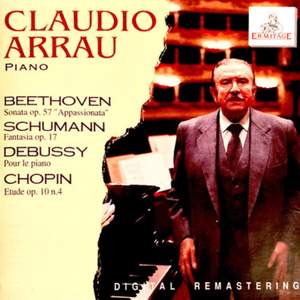 Claudio Arrau, piano : Beethoven // Schumann // Debussy // Chopin