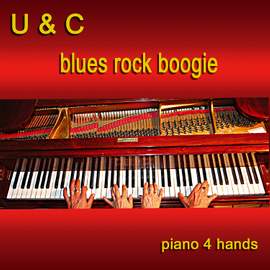 Blues Rock Boogie - Piano 4 Hands