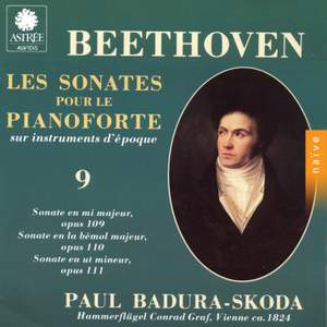 Beethoven: Les sonates pour le pianoforte, Vol. 9