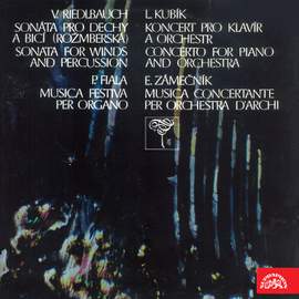 Riedlbauch: Sonata for Wind and Percussion 'Rožmberská' & Piano Concerto