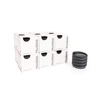 12x Universal HuskeeCup Lid 4-pack - Charcoal