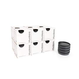 12x Universal HuskeeCup Lid 4-pack - Charcoal