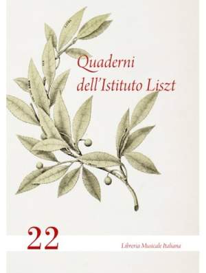 Claudio Toscani: Quaderni dell'Istituto Liszt, 22