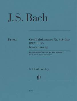 Bach, JS: Harpsichord Concerto No. 4 in A major BWV 1055