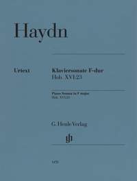 Haydn, Joseph: Piano Sonata in F major Hob. XVI:23