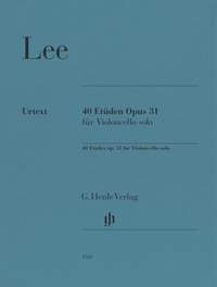 Lee, Sebastian: 40 Etudes Op. 31 for Violoncello solo
