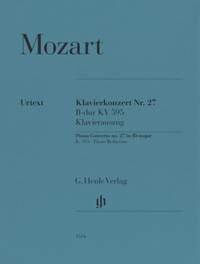Mozart, Wolfgang Amadeus: Piano Concerto No. 27 in B flat major K. 595