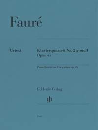 Fauré: Piano Quartet No. 2 in G minor Op. 45