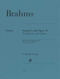 Brahms: Violin Sonata No. 1 in G major, Op. 78