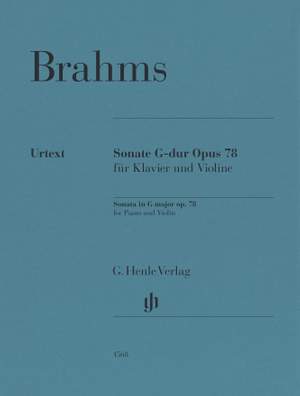 Brahms: Violin Sonata No. 1 in G major, Op. 78